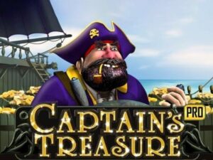 Captain's Treasure Pro เกมสล็อตค่าย Joker Gaming ทดลองเล่นฟรี