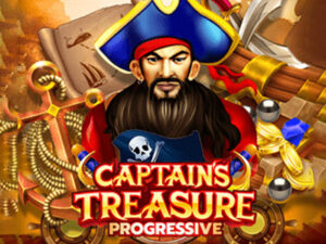 Captains Treasure Progressive เกมสล็อตค่าย Joker Gaming ทดลองเล่นฟรี