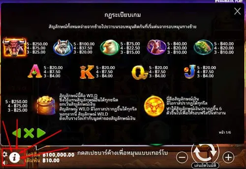 วิธีอ่านตารางการจ่ายเงิน