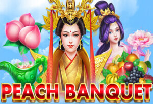 peach banquet เกมสล็อตค่าย joker gaming ทดลองเล่นฟรี