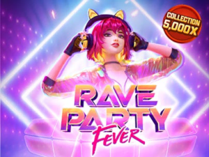 rave party fever เกมสล็อตค่าย pg slot ทดลองเล่นฟรี