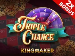 Triple Chance เกมสล็อตค่าย Kingmaker ทดลองเล่นฟรี