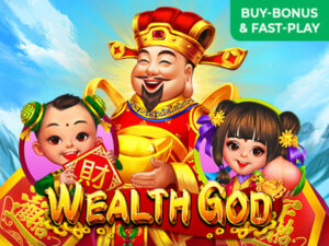 wealth god เกมสล็อตค่าย joker gaming ทดลองเล่นฟรี